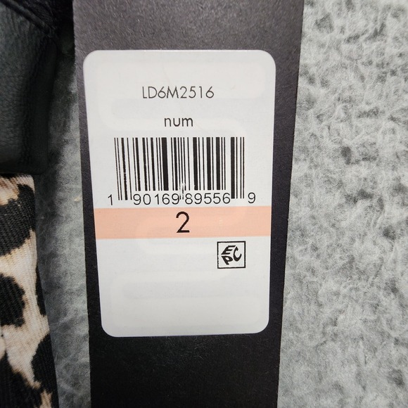 KARL LAGERFELD Paris‎ Sleeveless Leopard Print Dress Womens Size 2 NEW w/ Tag - Picture 6 of 15